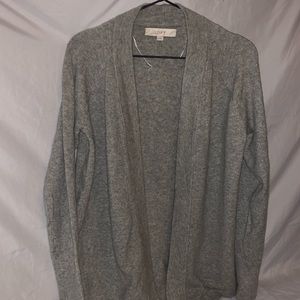 Grey cardigan